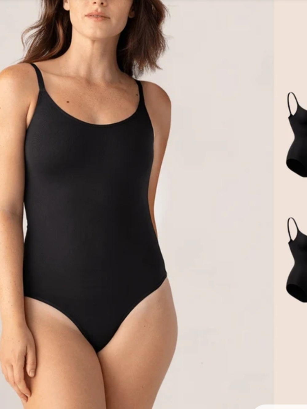 Women’s Shapermint Essentials All Day Everyday Swoop Neck Bodysuit Size L